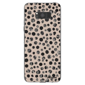 Picasee silikonový průhledný obal pro Samsung Galaxy S8 G950F - Dots