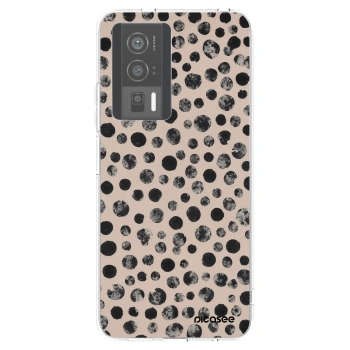 Picasee silikonový průhledný obal pro Xiaomi Poco F5 Pro 5G - Dots