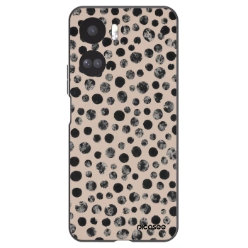 Picasee silikonový černý obal pro Honor 90 Lite 5G - Dots