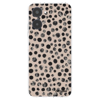 Picasee silikonový průhledný obal pro Realme 10 4G - Dots