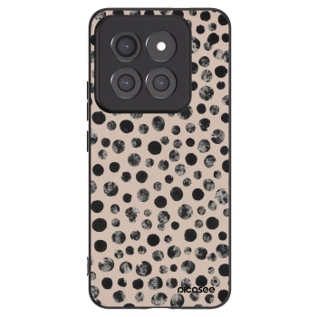 Picasee silikonový černý obal pro Xiaomi 14 Pro - Dots
