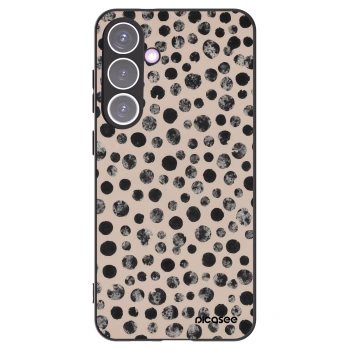 Picasee silikonový černý obal pro Samsung Galaxy S24+ S926B 5G - Dots