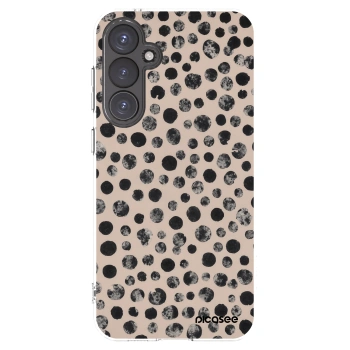 Picasee silikonový průhledný obal pro Samsung Galaxy S23 FE S711B - Dots