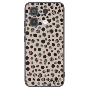 Picasee silikonový černý obal pro Xiaomi Poco X6 - Dots