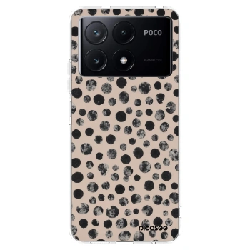 Picasee silikonový průhledný obal pro Xiaomi Poco X6 Pro - Dots