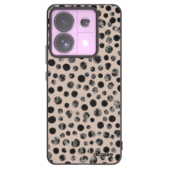 Picasee silikonový černý obal pro Xiaomi Redmi Note 13 Pro 5G - Dots