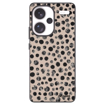 Picasee silikonový černý obal pro Xiaomi Redmi Note 13 Pro+ 5G - Dots