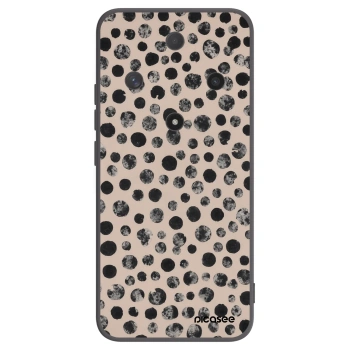 Picasee silikonový černý obal pro Honor Magic6 Lite 5G - Dots
