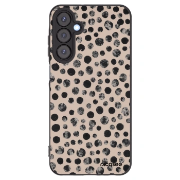 Picasee silikonový černý obal pro Samsung Galaxy A25 A256B 5G - Dots