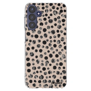 Picasee silikonový průhledný obal pro Samsung Galaxy A15 A155F 4G - Dots