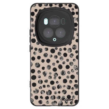 Picasee silikonový černý obal pro Honor Magic6 Pro - Dots