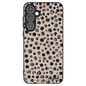Picasee silikonový černý obal pro Samsung Galaxy A55 5G A556B - Dots