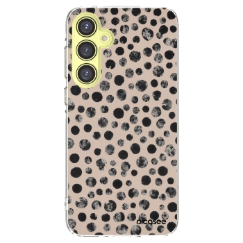 Picasee silikonový průhledný obal pro Samsung Galaxy A35 5G A356B - Dots