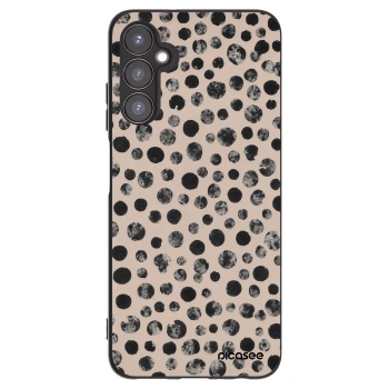 Picasee silikonový černý obal pro Samsung Galaxy A05s A057G - Dots