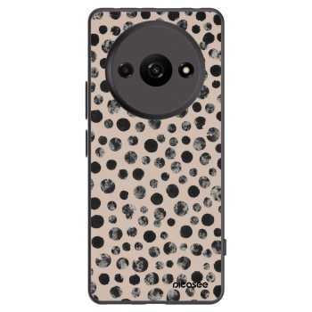 Picasee silikonový černý obal pro Xiaomi Redmi A3 - Dots