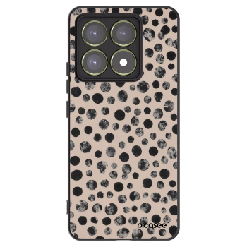 Picasee silikonový černý obal pro Xiaomi 14T - Dots