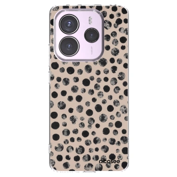 Picasee silikonový průhledný obal pro Xiaomi Redmi Note 14 5G - Dots