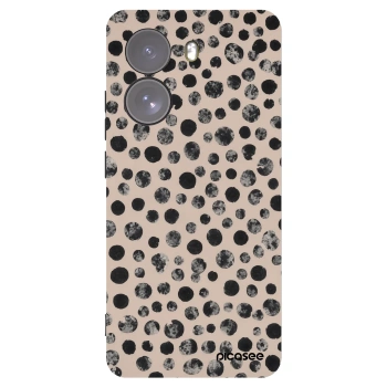 Picasee silikonový černý obal pro Xiaomi Poco X7 - Dots