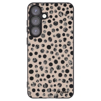 Picasee silikonový černý obal pro Samsung Galaxy S25+ 5G - Dots