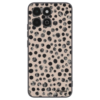 Picasee silikonový černý obal pro Honor 200 Smart 5G - Dots
