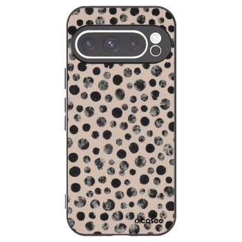 Picasee silikonový černý obal pro Google Pixel 9 Pro - Dots