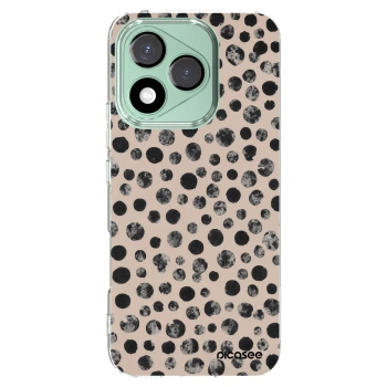 Picasee silikonový průhledný obal pro Honor 400 Lite 5G - Dots
