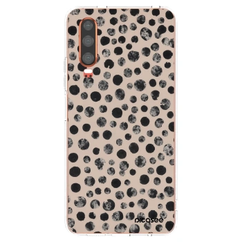 Picasee silikonový průhledný obal pro Huawei P30 - Dots