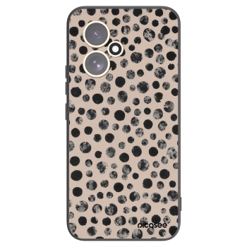 Picasee silikonový černý obal pro Honor 400 5G - Dots