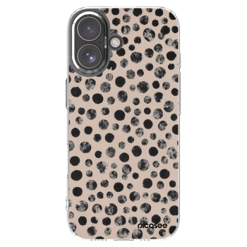 Picasee silikonový průhledný obal pro Apple iPhone 17 - Dots