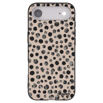 Picasee silikonový černý obal pro Apple iPhone Air - Dots