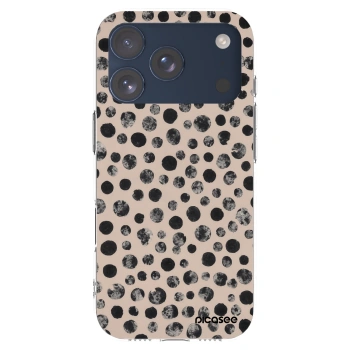 Picasee silikonový průhledný obal pro Apple iPhone 17 Pro - Dots
