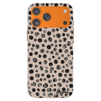 Picasee silikonový průhledný obal pro Apple iPhone 17 Pro Max - Dots