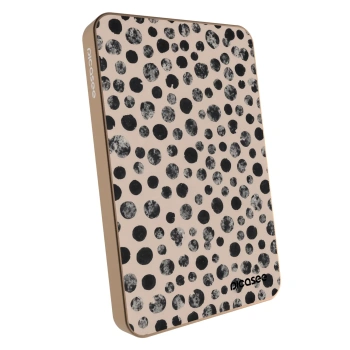 Powerbanka s MagSafe 5 000 mAh Zlatá - Dots