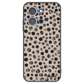 Picasee silikonový černý obal pro Xiaomi Redmi 15C 4G - Dots