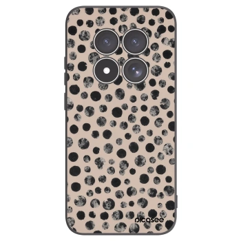 Picasee silikonový černý obal pro Xiaomi Redmi Note 15 Pro 4G - Dots