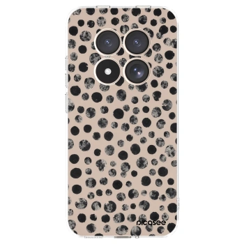 Picasee silikonový průhledný obal pro Xiaomi Redmi Note 15 Pro 4G - Dots