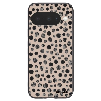 Picasee silikonový černý obal pro Google Pixel 10 - Dots