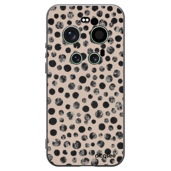 Picasee silikonový černý obal pro Xiaomi 17 Ultra - Dots