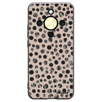 Picasee silikonový černý obal pro Honor Magic8 Lite 5G - Dots