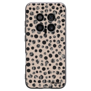 Picasee silikonový černý obal pro Honor Magic8 Pro 5G - Dots