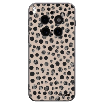 Picasee silikonový černý obal pro Vivo X300 Pro - Dots