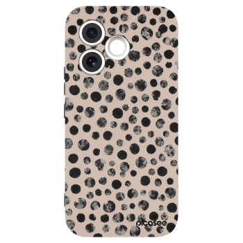 Picasee silikonový černý obal pro Honor 600 Lite - Dots