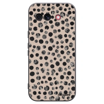 Picasee silikonový černý obal pro Google Pixel 10a - Dots