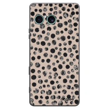 Picasee silikonový černý obal pro Sony Xperia 10 VII - Dots