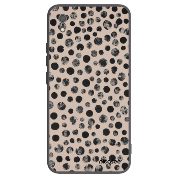 Picasee silikonový černý obal pro Xiaomi Redmi 7A - Dots