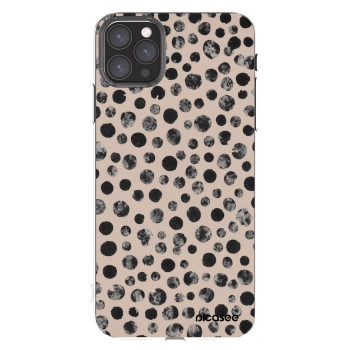 Picasee silikonový průhledný obal pro Apple iPhone 11 Pro Max - Dots
