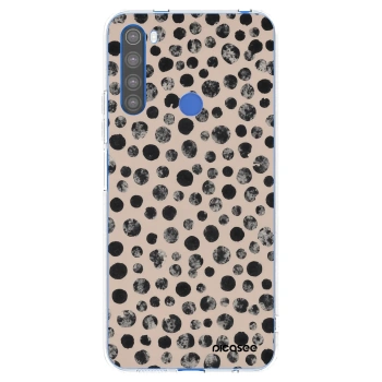 Picasee silikonový průhledný obal pro Xiaomi Redmi Note 8T - Dots