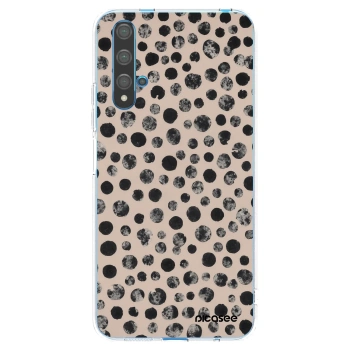 Picasee silikonový průhledný obal pro Huawei Nova 5T - Dots