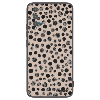 Picasee silikonový černý obal pro Huawei Nova 5T - Dots