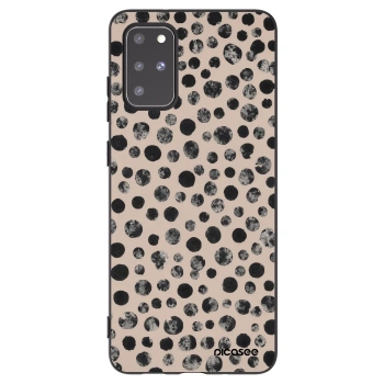 Picasee silikonový černý obal pro Samsung Galaxy S20+ G985F - Dots